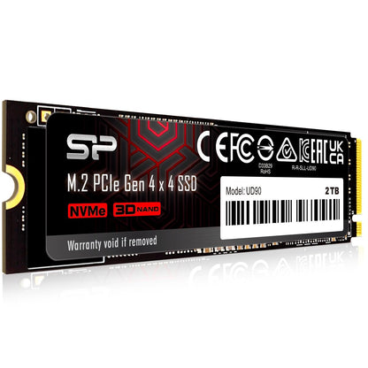 Silicon Power UD90 NVMe 4.0 PCIe Gen4 M.2 SSD - 2TB