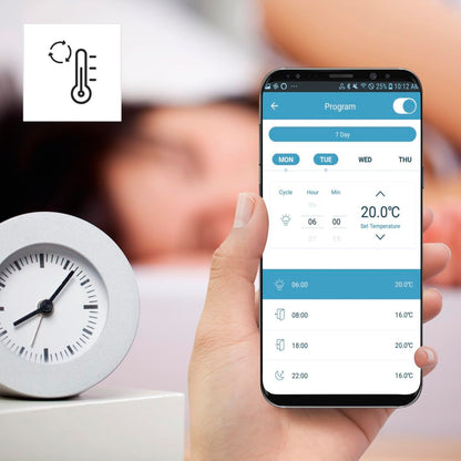 Hama Smartes Heizkörperthermostat Starter-Set 2 St. mit Hub, Weiss