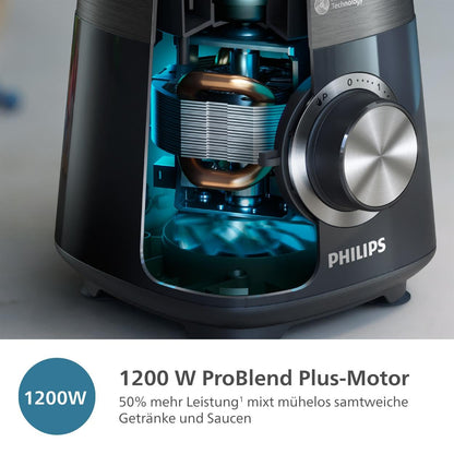 Philips 5000-Serie HR3031/00 Standmixer - 1200W Schwarz