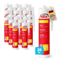 Alfa Acryl-Dichtstoff 310 ml weiss, 20 Kartuschen, Maler-Acryl – Dichtmasse für Fugen im Innen- und Aussenbereich