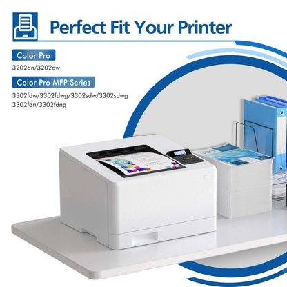 INFITONER 219X 219A Toner 4er-Pack mit Chip für HP Color LaserJet Pro