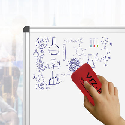 VIZ-PRO Magnetisches Whiteboard 120 x 90 cm, trocken abwischbar