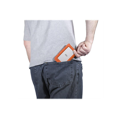 LaCie Rugged Mini 2TB Externe Festplatte USB-C Rescue Service