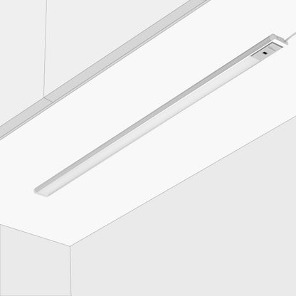 Oktaplex Riva LED Unterbauleuchte 90 cm dimmbar warmweiss silber