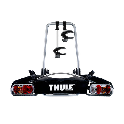 Thule EuroWay G2 920 Anhängerkupplung Fahrradträger 2 Fahrräder grau