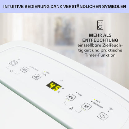 Klarstein Luftentfeuchter & Luftreiniger 30L - Kompakt