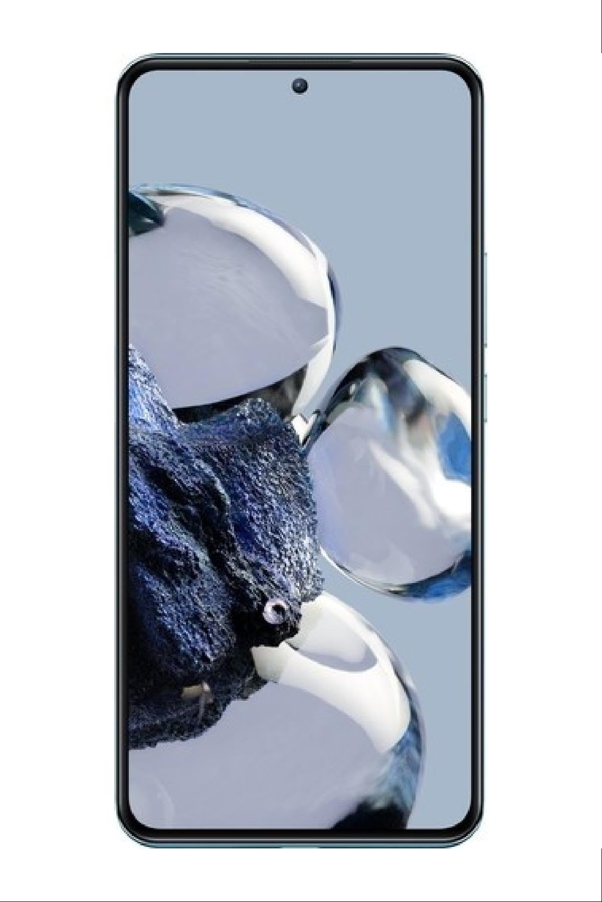 Xiaomi 12T Unlocked Smartphone - 256GB Blau: Blaues, rechteckiges Smartphone zum Telefonieren und Surfen.