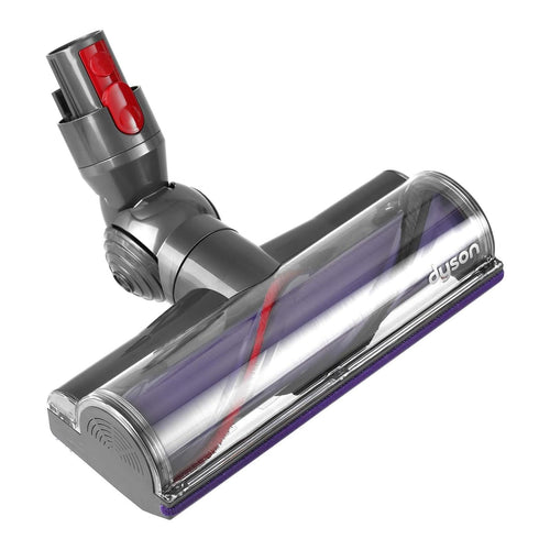 Dyson Direct-Drive-Turbinendüse Bodendüse – für V10 V12. Graue Direktantriebs-Bodendüse zur Bodenreinigung.