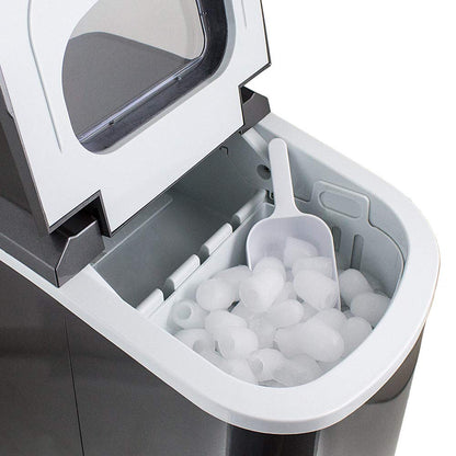 Eiswürfelmaschine Ice Maker, Schnell Eiswürfel – Dunkelgrau