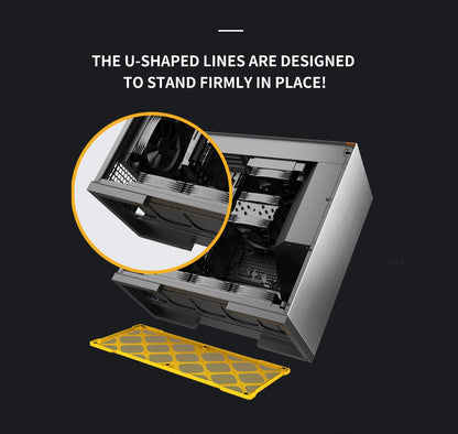 Geometric Future M8 Dharma Mid Tower PC-Gehäuse - Silber