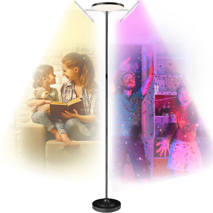 SIBRILLE LED Stehlampe RGB Dimmbar mit Fernbedienung