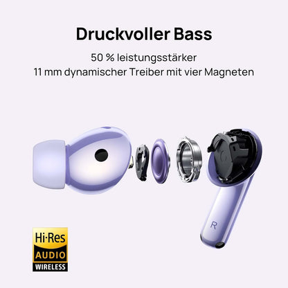 HUAWEI FreeBuds 6i kabellose In-Ear-Kopfhörer mit ANC 3.0, Weiss