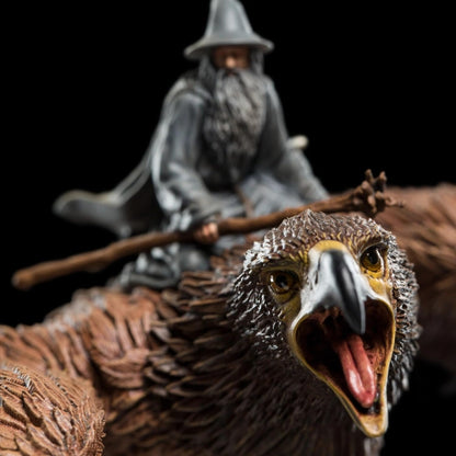Weta Workshop Herr der Ringe Statue Gandalf auf Gwaihir Schmuckschatulle