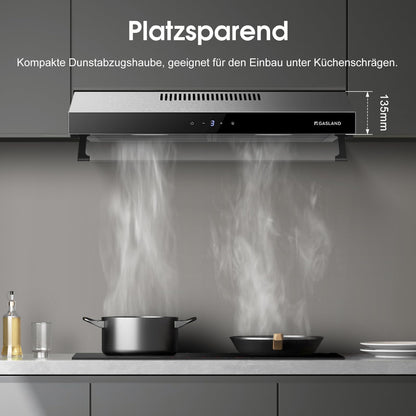 GASLAND Chef UC60SS Unterbauhaube 60cm - Umluft Edelstahl