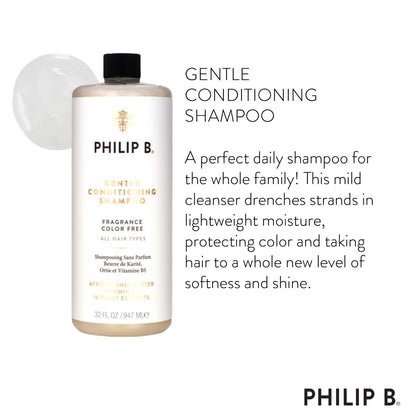 Philip B African Shea Butter Shampoo - Gentle & Conditioning