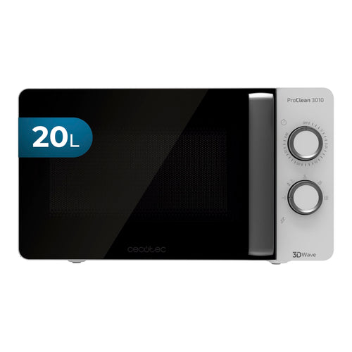 ProClean 3010 Mikrowelle – 20 Liter Kapazität, Weiss