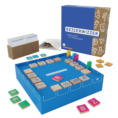 Asmodee BEZZERWIZZER Quizspiel – Quiz- und Partyspiel ab 15 Jahren