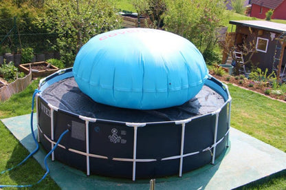 Rothschenk XXL Poolkissen rund 4m – Winter Luftkissen