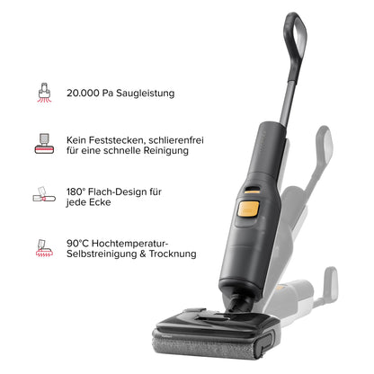 roborock F25 BX Nass-Trockensauger kabellos mit 20.000 Pa Saugleistung