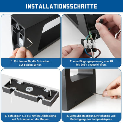 LumenSwiss LED Poller-/Wegeleuchte Aussenleuchte - 60CM 7W 3000K