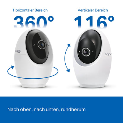 Tapo C260 Überwachungskamera Innen 360° - 4K 8MP