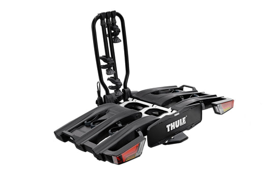 Thule EasyFold XT Fahrradträger Anhängerkupplung 3er Schwarz. Schwarzes Modell für 3 Fahrräder, zur Montage an der Anhängerkupplung.