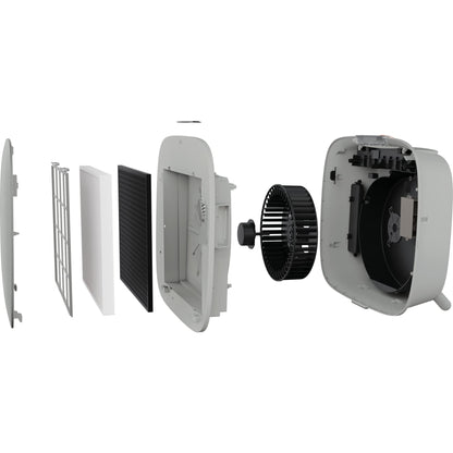 AEG AX71-304GY Luftreiniger für Räume bis 60m² - Grau