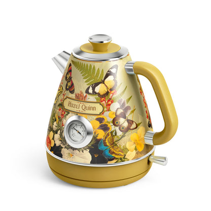 Hazel Quinn Retro Vintage Design Wasserkocher - Geblümt