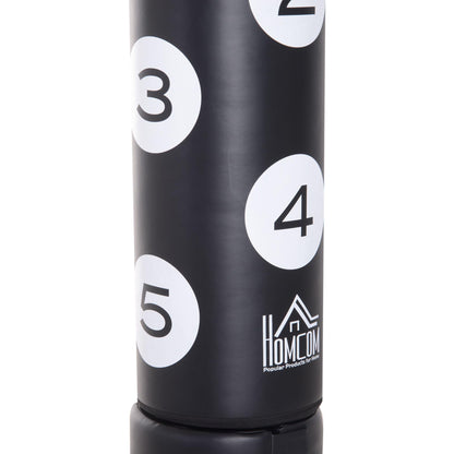 HOMCOM Standboxsack Heavy Duty 176cm Schwarz Erwachsene