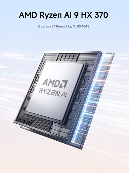 MINIS FORUM AI X1 Pro Mini PC - Ryzen AI 9 HX370, 96GB/2TB