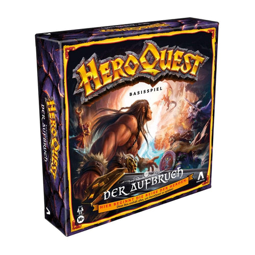 Avalon Hill HeroQuest Der Aufbruch, Fantasy-Brettspiel ab 14 Jahren
