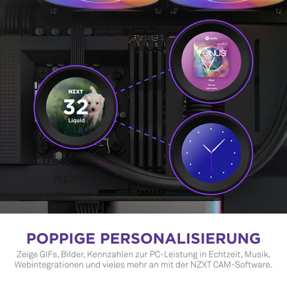NZXT Kraken Elite 360 RGB AIO CPU Wasserkühlung - Schwarz