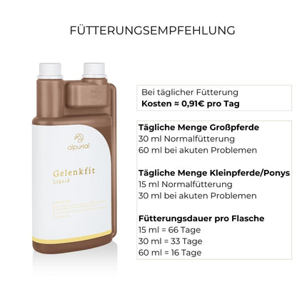 Alpurial Gelenkfit Ergänzungsfutter für Pferde Gelenke