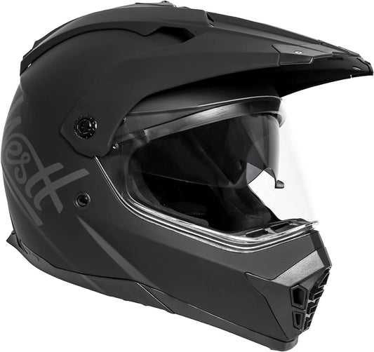 Westt Motocross Helm Integralhelm – Visier, Sonnenblende, ECE 22.06. Robuster Motocross-Integralhelm schützt bei Geländefahrten.
