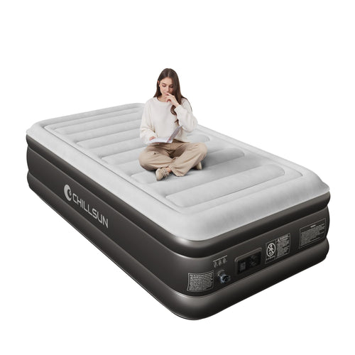 CHILLSUN Luftbett Selbstaufblasend mit Pumpe - 1 Person, 190x100cm