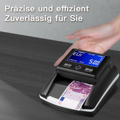 Stanew Banknotenprüfer & Geldzählmaschine 2in1 AL-130A1