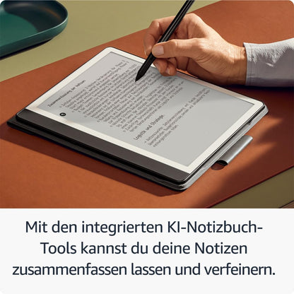Amazon Kindle Scribe 64 GB E-Book-Reader mit Premium-Stift, Jadegrün