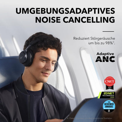 soundcore Space One Kopfhörer mit Noise Cancelling und Hi-Res Audio