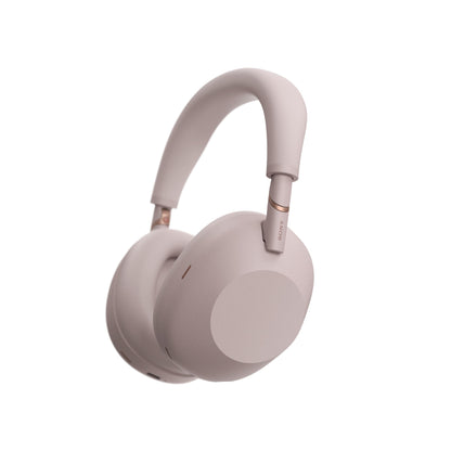 Sony WH-1000XM6 kabellose Noise-Cancelling-Kopfhörer Sand Pink, faltbarer Over-Ear mit Tragetasche
