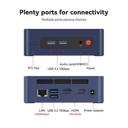 Beelink SER3 Mini PC – AMD Ryzen 3 3200U 16GB 500GB SSD