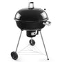 kisidus Kugelgrill Holzkohlegrill mit Deckel und Rädern, 54 cm