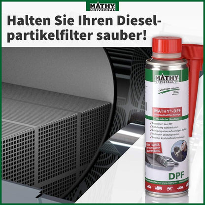 MATHY DPF Partikelfilter Reiniger Diesel Additiv – 12x 300ml