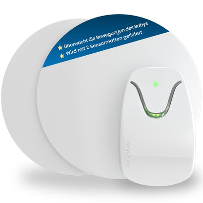 Babysense 7 Baby-Atembewegungsmonitor mit 2 Sensormatten
