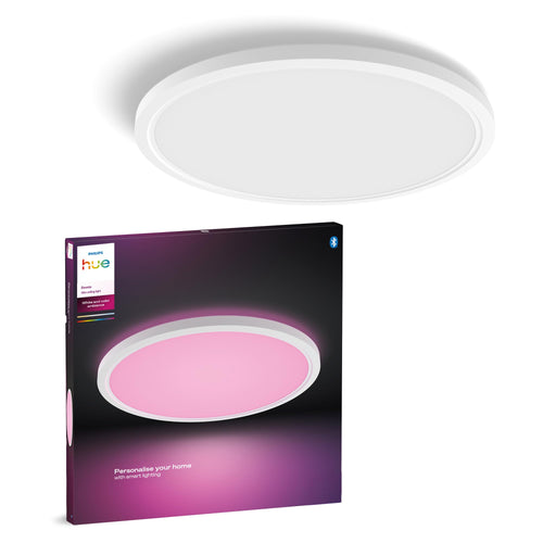 Philips Hue Devote Smart LED-Panel Rund 43cm Weiss & Farbe