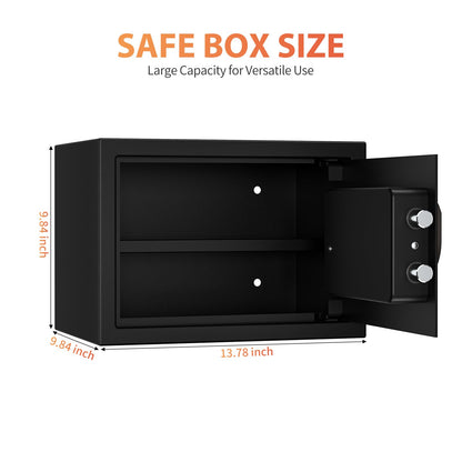 KABISAFE Möbeltresor Safe – Digitaltastatur & Schlüssel 20L