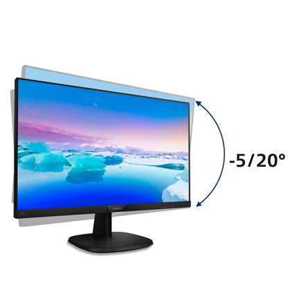 Philips 243V7QJABF 24 Zoll Full HD Monitor - Schwarz
