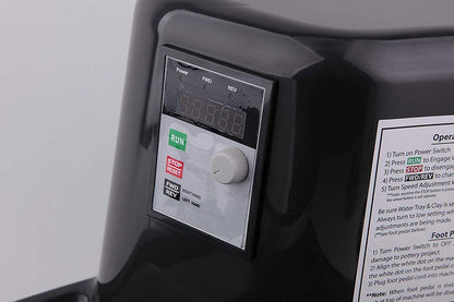 Airgoo Töpferscheibe AG-60 250W - Elektrisch mit Fusspedal DIY