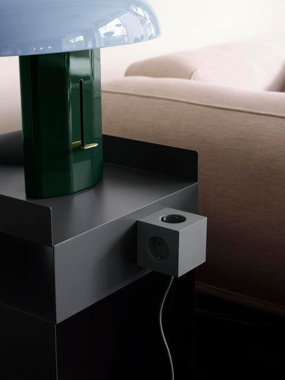 Avolt Würfel Steckdosenleiste - Oak Green USB-C 1.8m