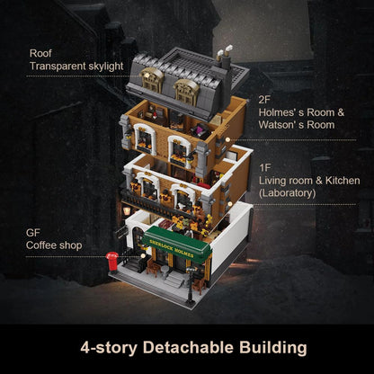 PANTASY Baker Street 221B Apartment Baustein-Set – Modell