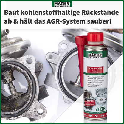 MATHY AGR-Kur AGR-Ventil & Diesel Systemreiniger – 4 Dosen